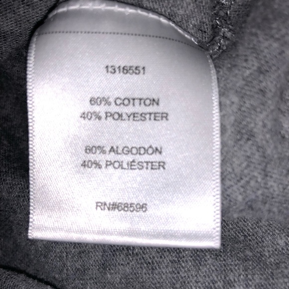 Large DKNY gray sweatshirt sequins - Picture 5 of 6